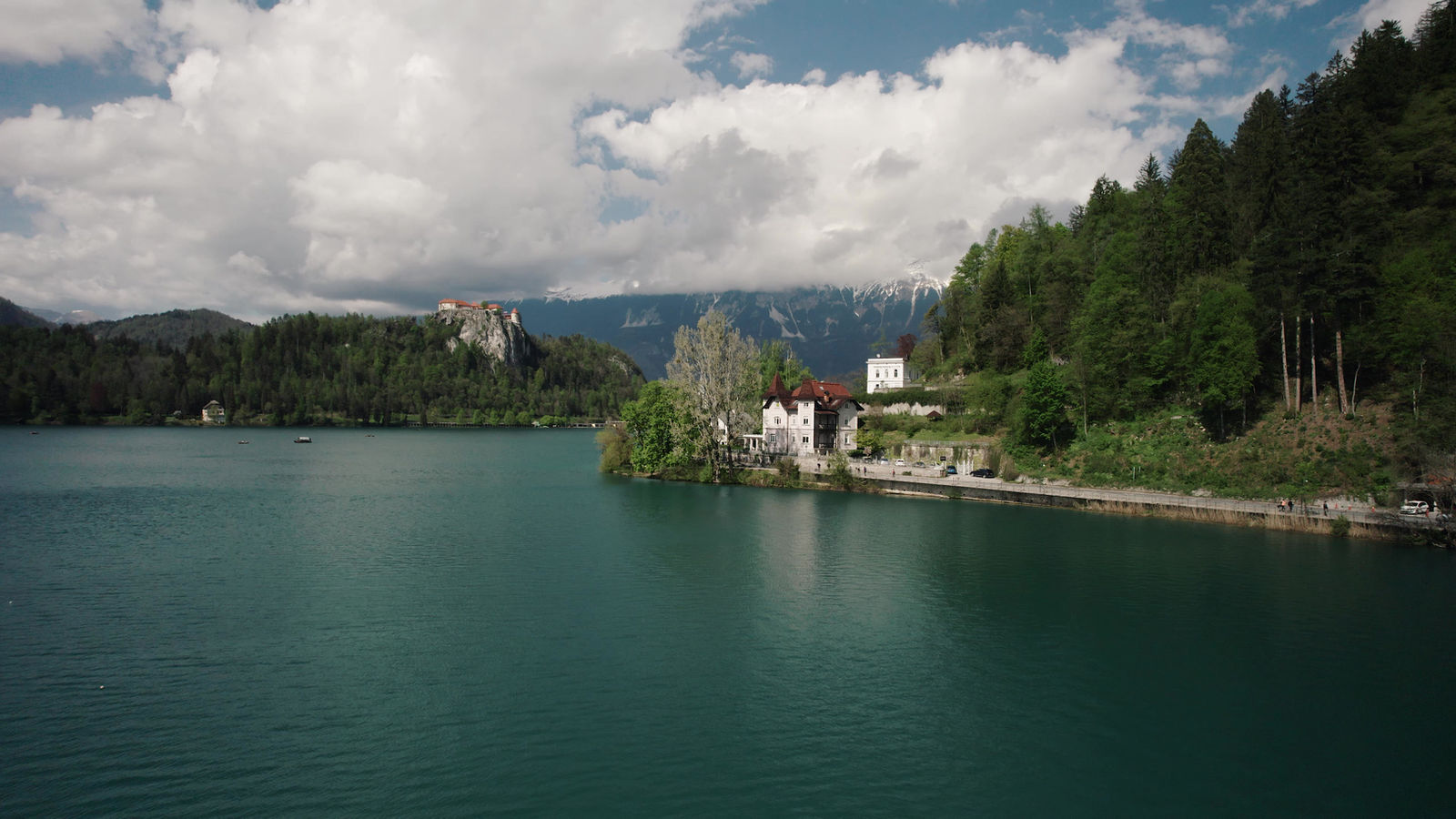 Villa Adora exterior on Lake Bled